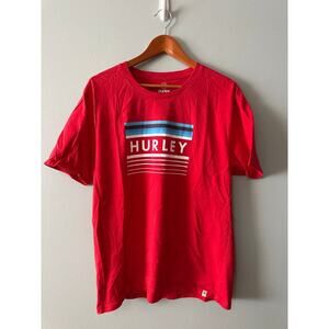 Men’s Size L Red Hurley Shirt